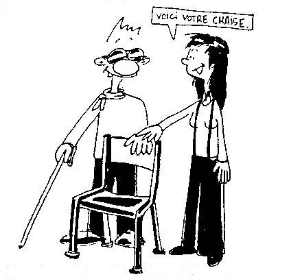 Voici votre chaise !